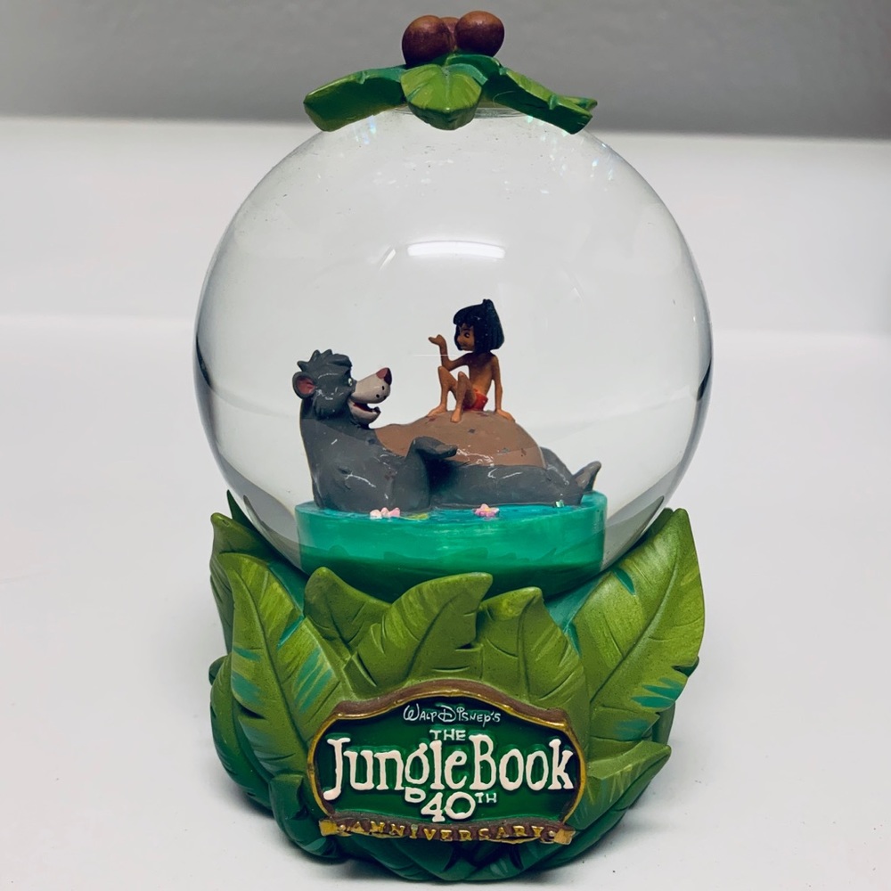 Jungle Book 40th Anniversary Snowglobe